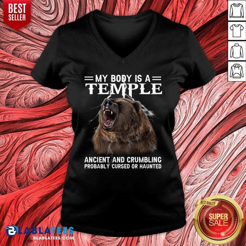 Bear My Body Is A Temple Shirt - Image 2