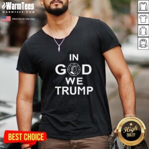 Alternative view of Beautiful In God We Trump Shirt