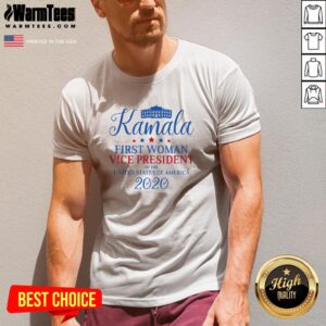 Alternative view of Beautiful Kamala Harris First Woman USA Vice President 2020 Victory Shirt
