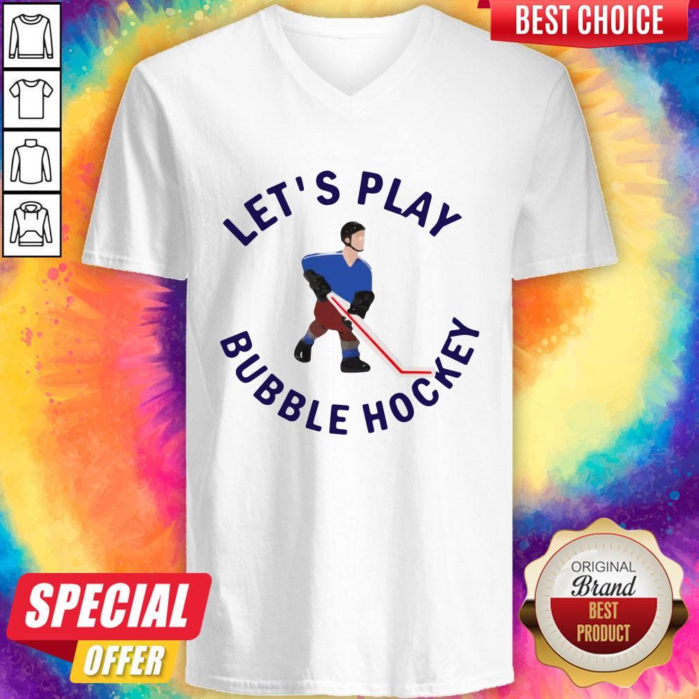 Beautiful Let's Play Bubble Hockey Shirt - Image 2
