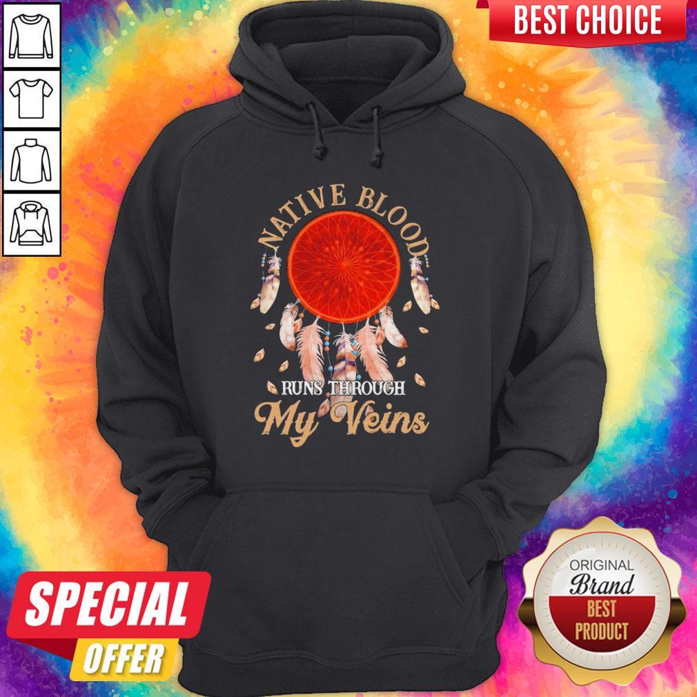 Beautiful Native Blood Runs Through My Veins Shirt - Image 5
