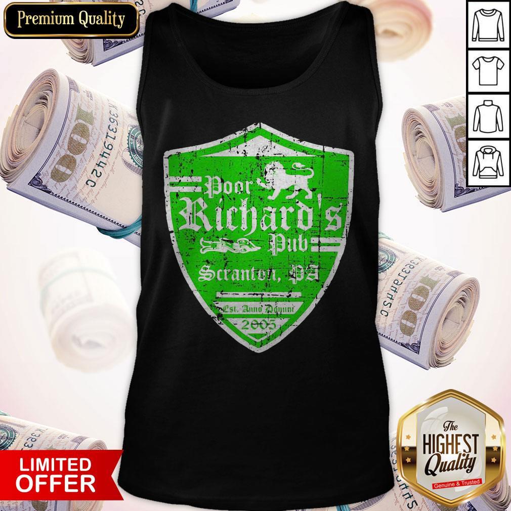 Beautiful Poor Richard´s Pub From The Office Shirt - Image 3