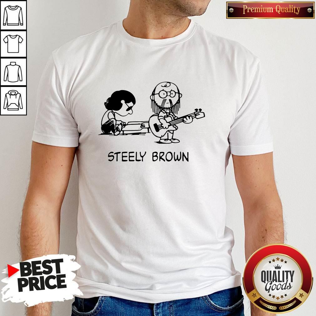 Beautiful Steely Brown Shirt