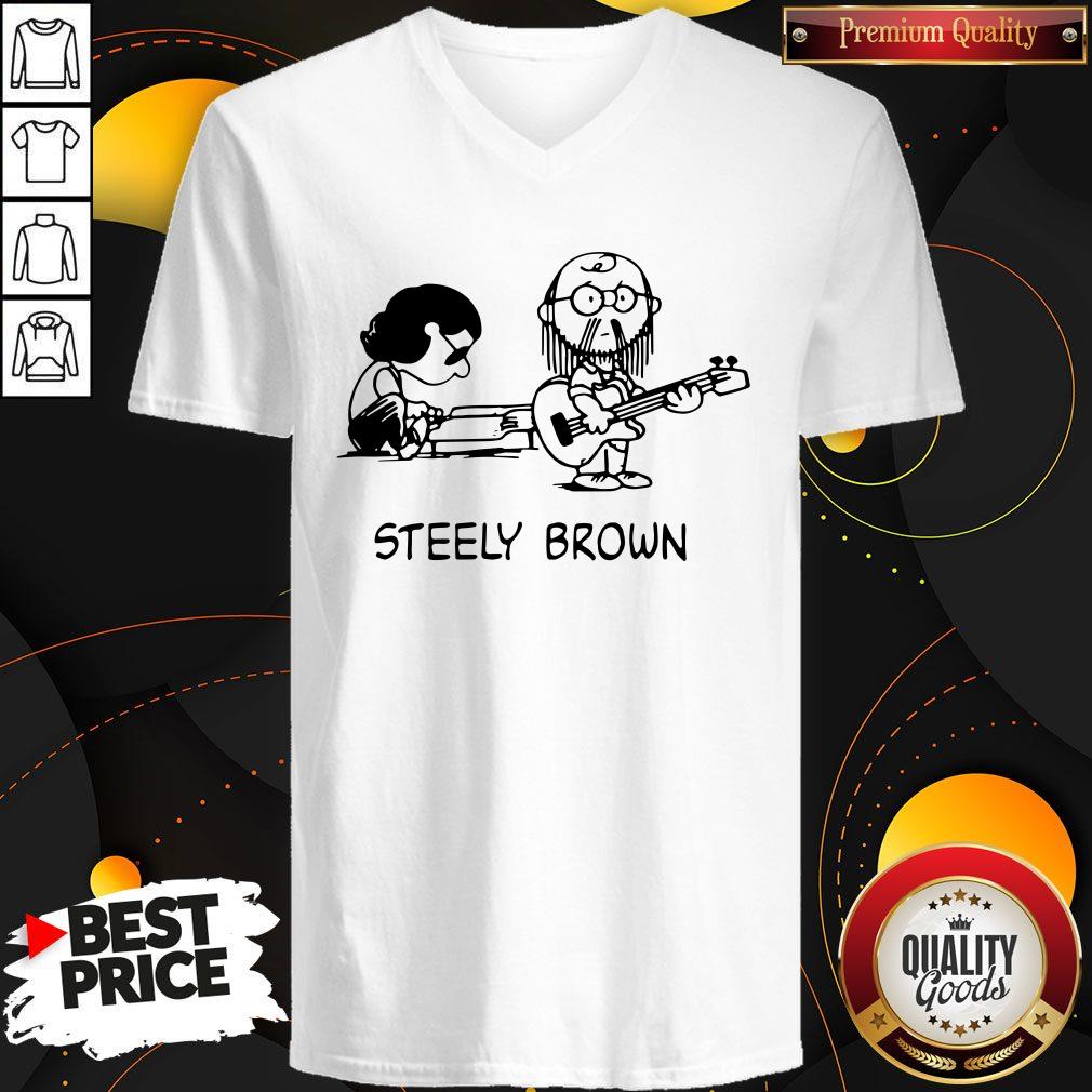 Beautiful Steely Brown Shirt - Image 2