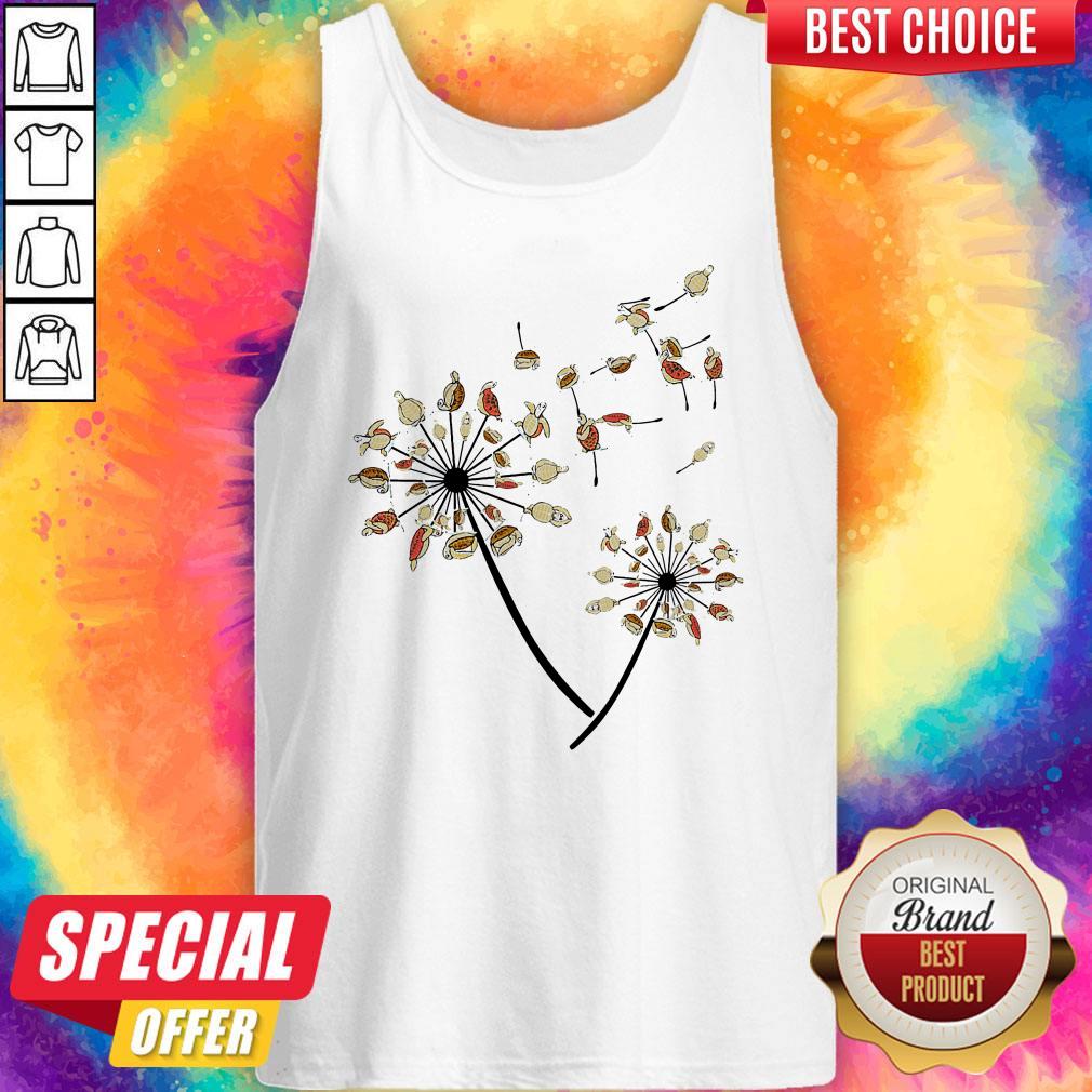 Beautiful Yoga Turtle Dandelion Classic Shirt - Image 3