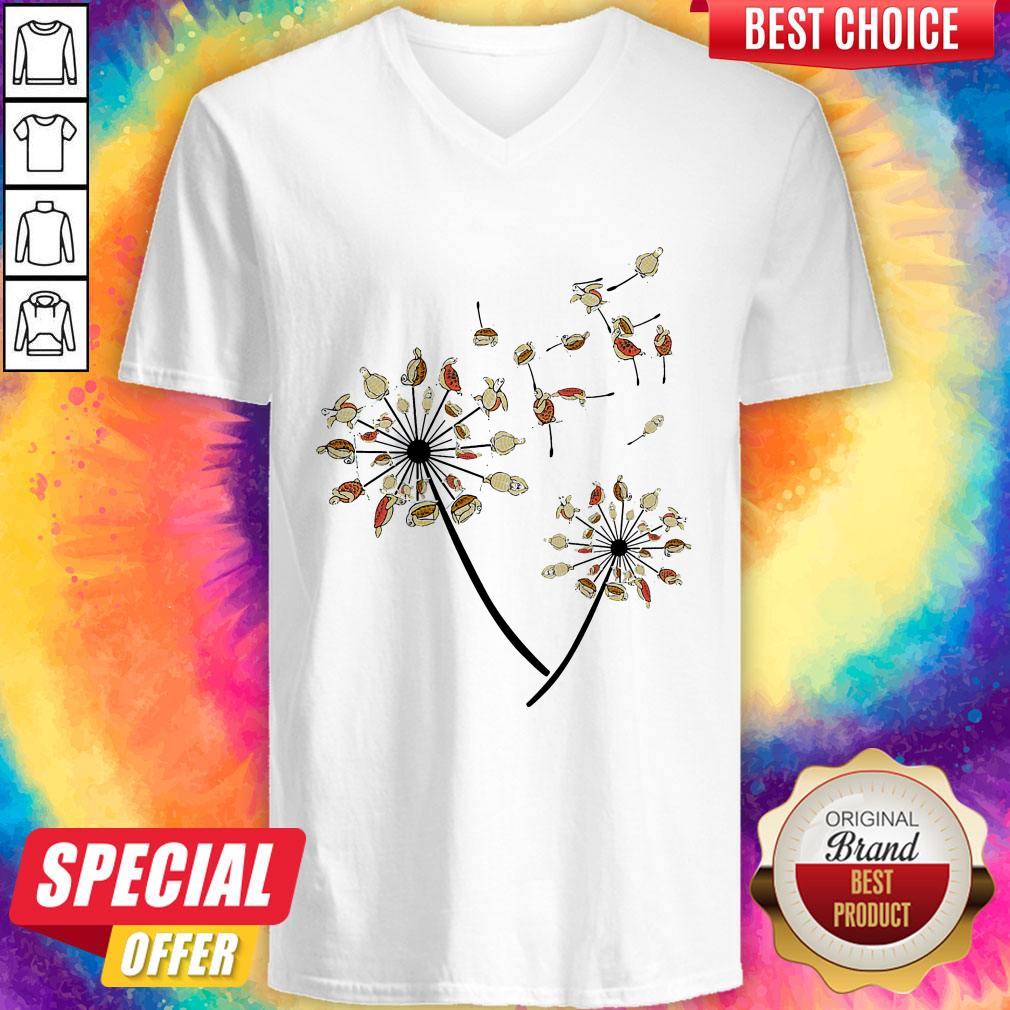 Beautiful Yoga Turtle Dandelion Classic Shirt - Image 2