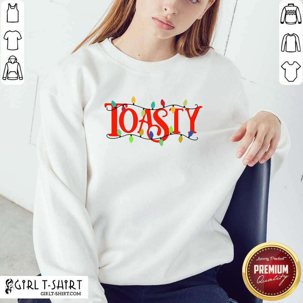 Beauty The Morning Toast Merch Hooded Ugly Christmas Shirt - Image 5