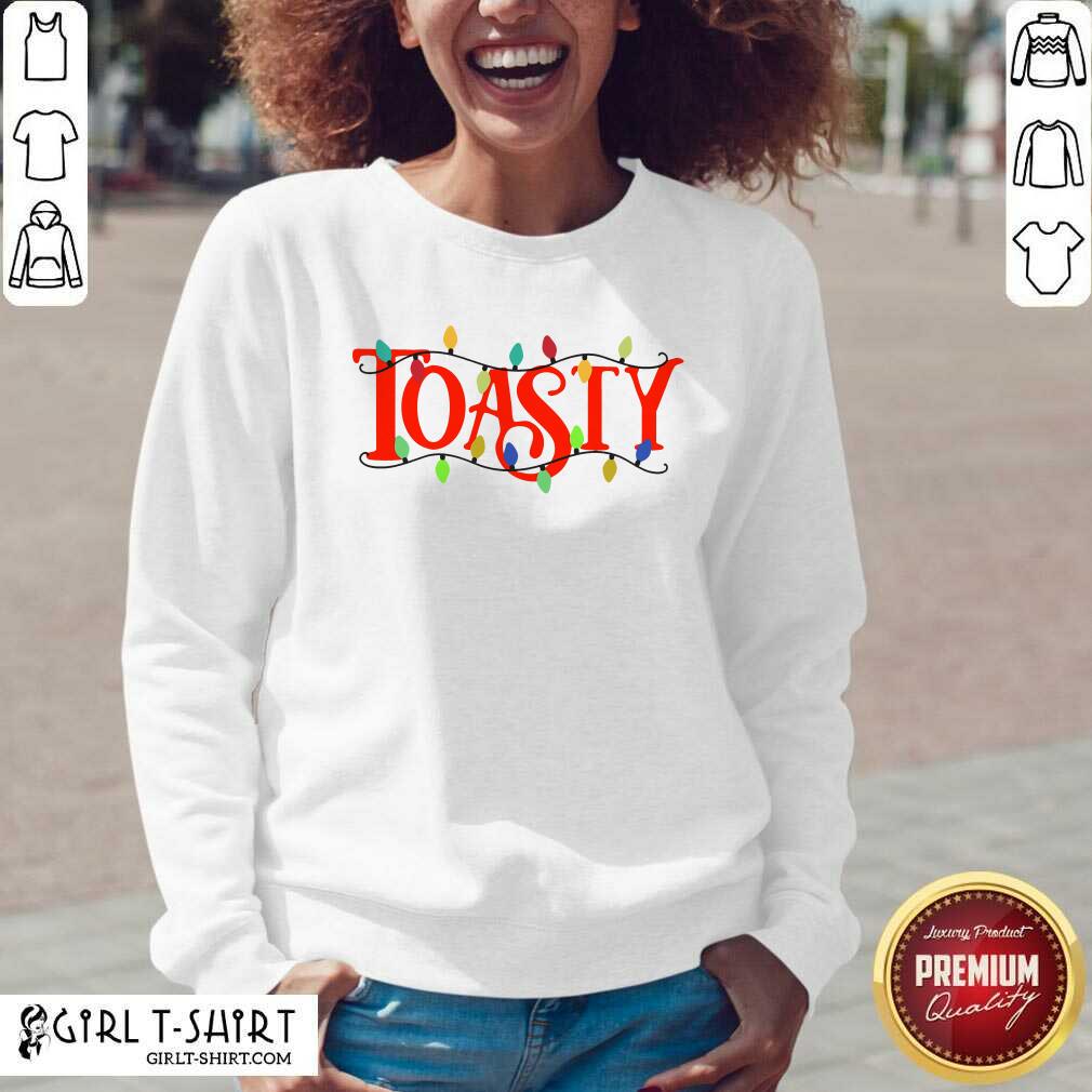 Beauty The Morning Toast Merch Hooded Ugly Christmas Shirt - Image 3