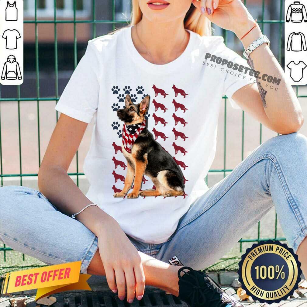 Becgie American Flag Shirt - Image 3