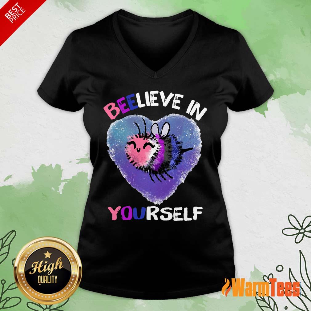 Bee Believe In Yourself Gender Fluid Shirt - Image 5