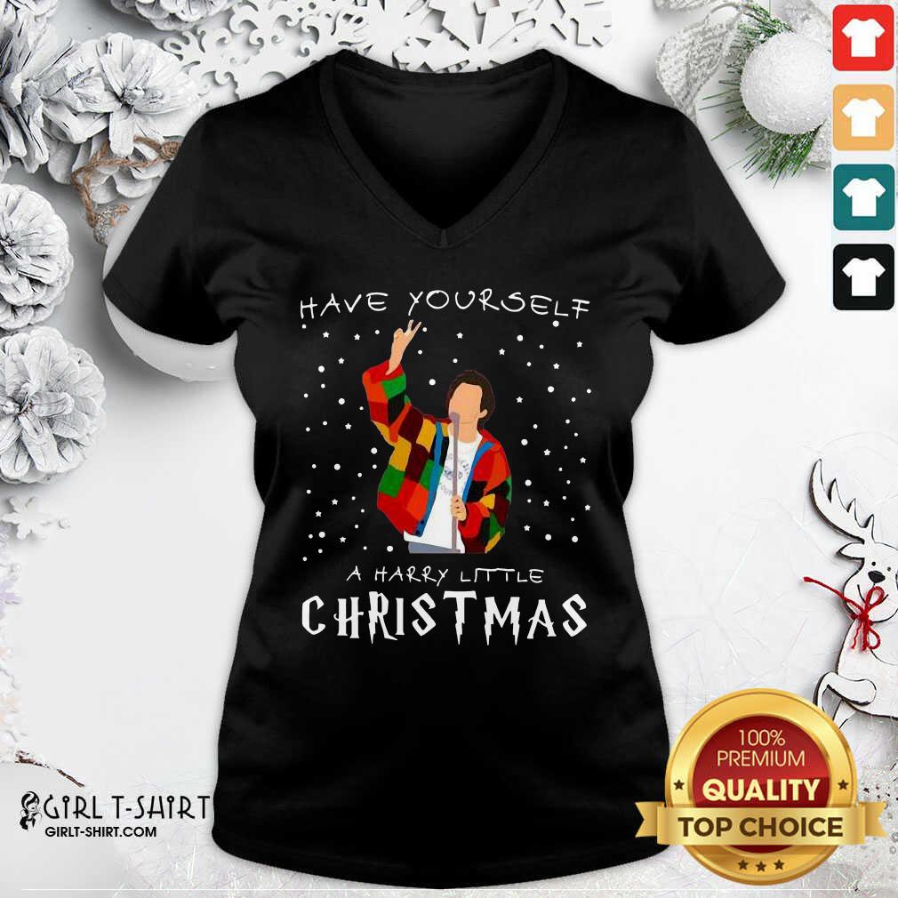 Best Awesome Xmas Have Yourself A Harry Styles Christmas Shirt - Image 3