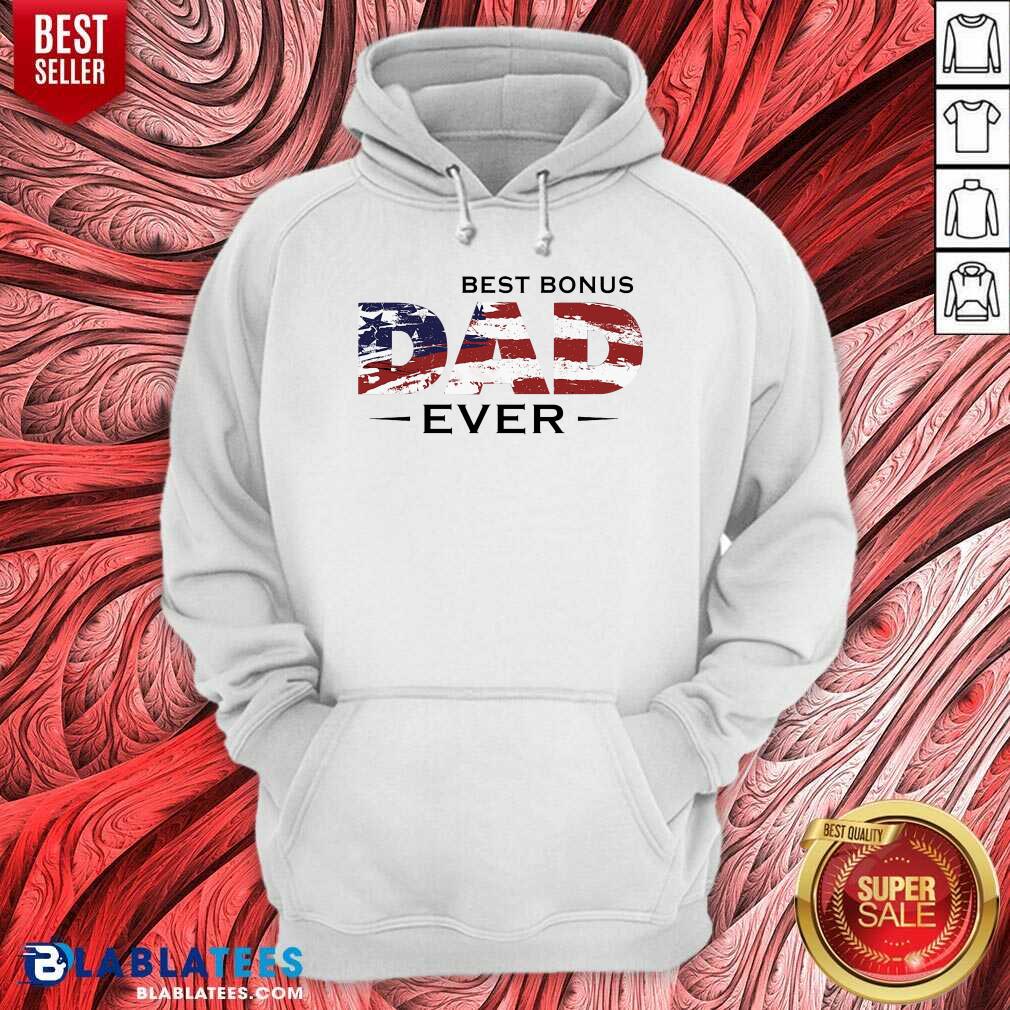 Best Bonus Dad Ever 4th Of July Shirt - Image 5