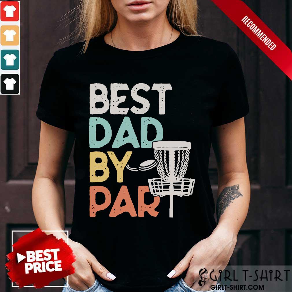Best Dad By Par Disc Golf Vintage Shirt