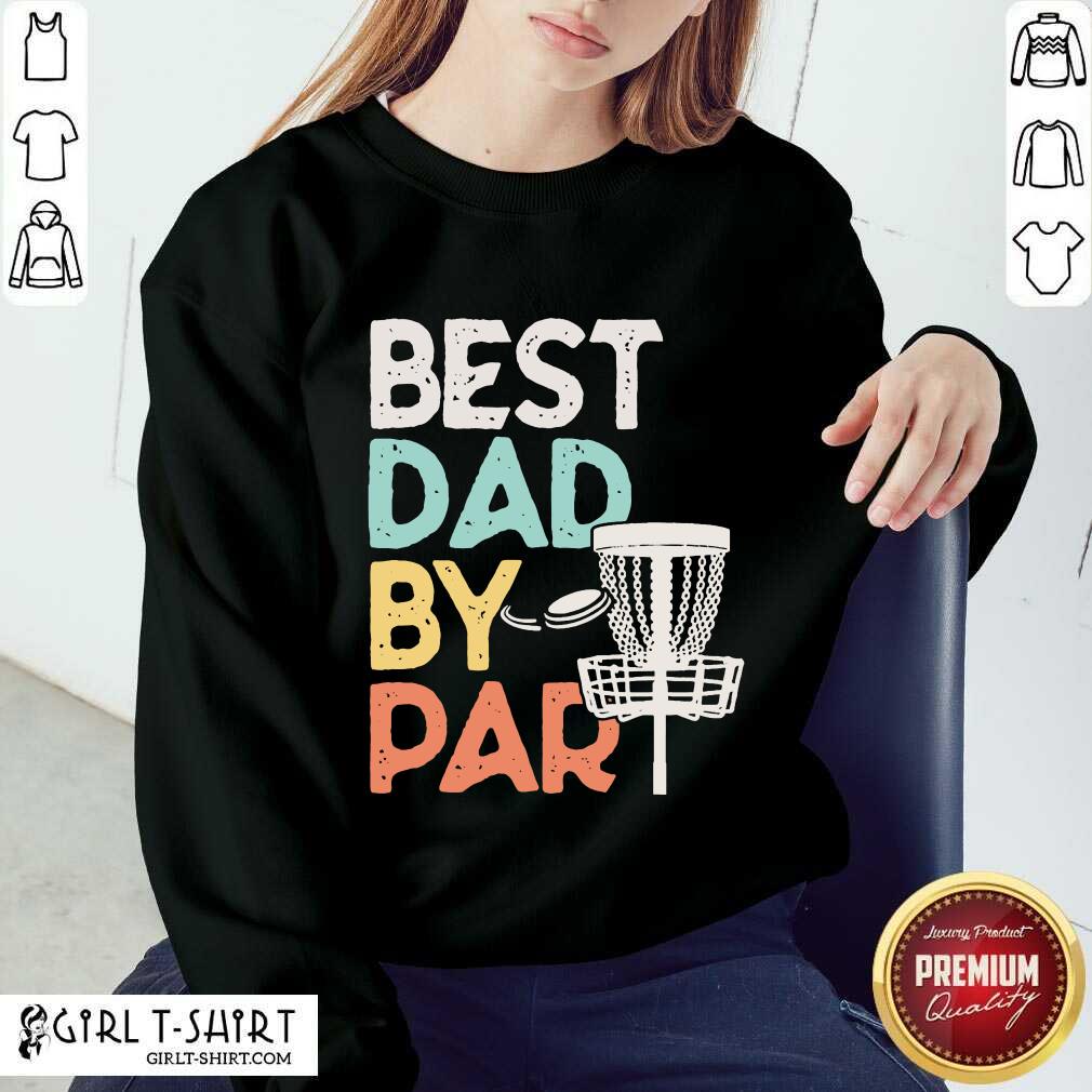 Best Dad By Par Disc Golf Vintage Shirt - Image 4
