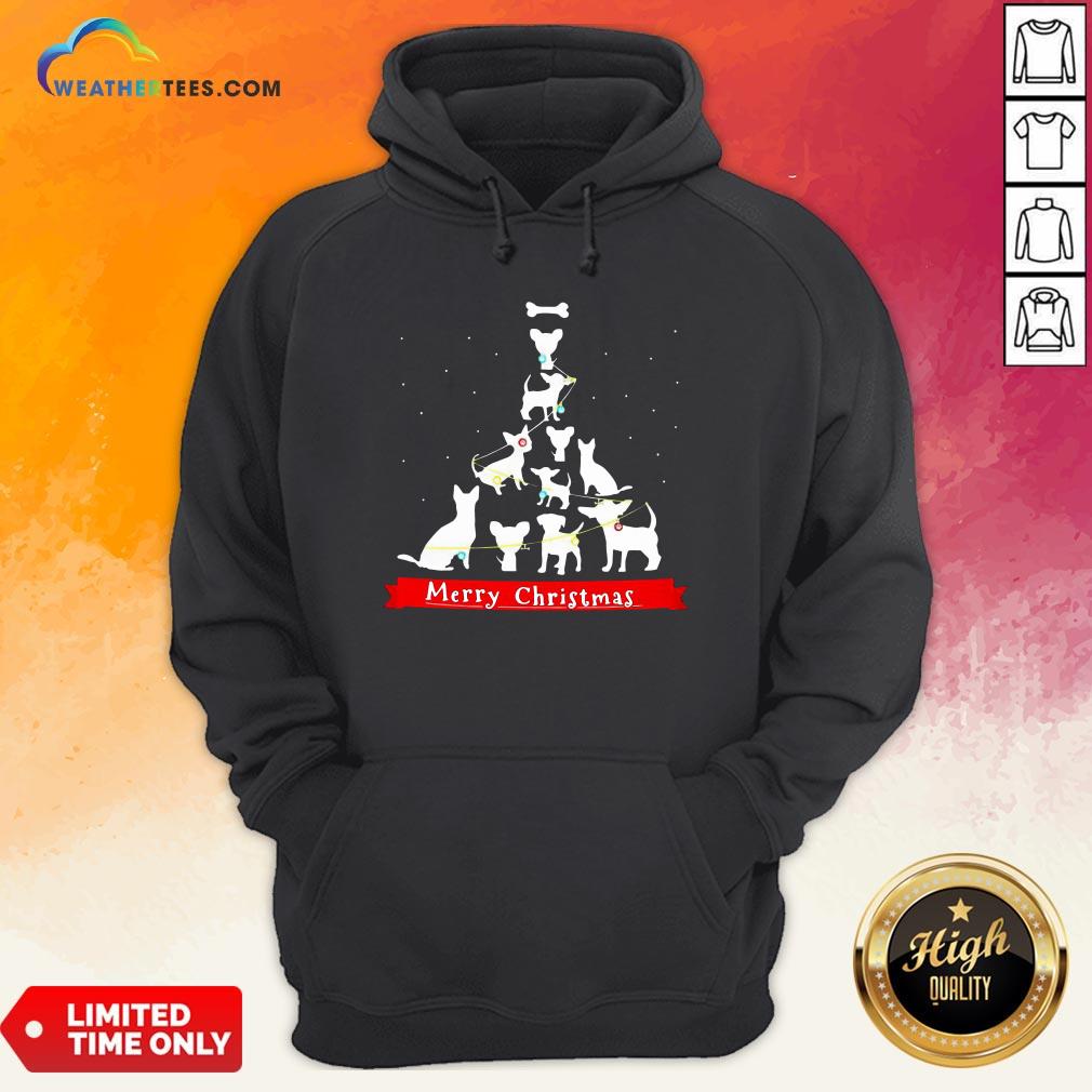 Best Dogs Tre Merry Christmas Ugly Shirt - Image 5