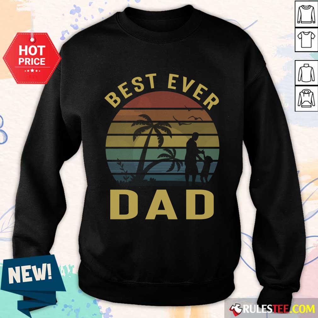 Best Ever Dad Vintage Shirt - Image 4