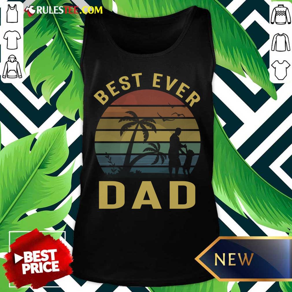 Best Ever Dad Vintage Shirt - Image 3