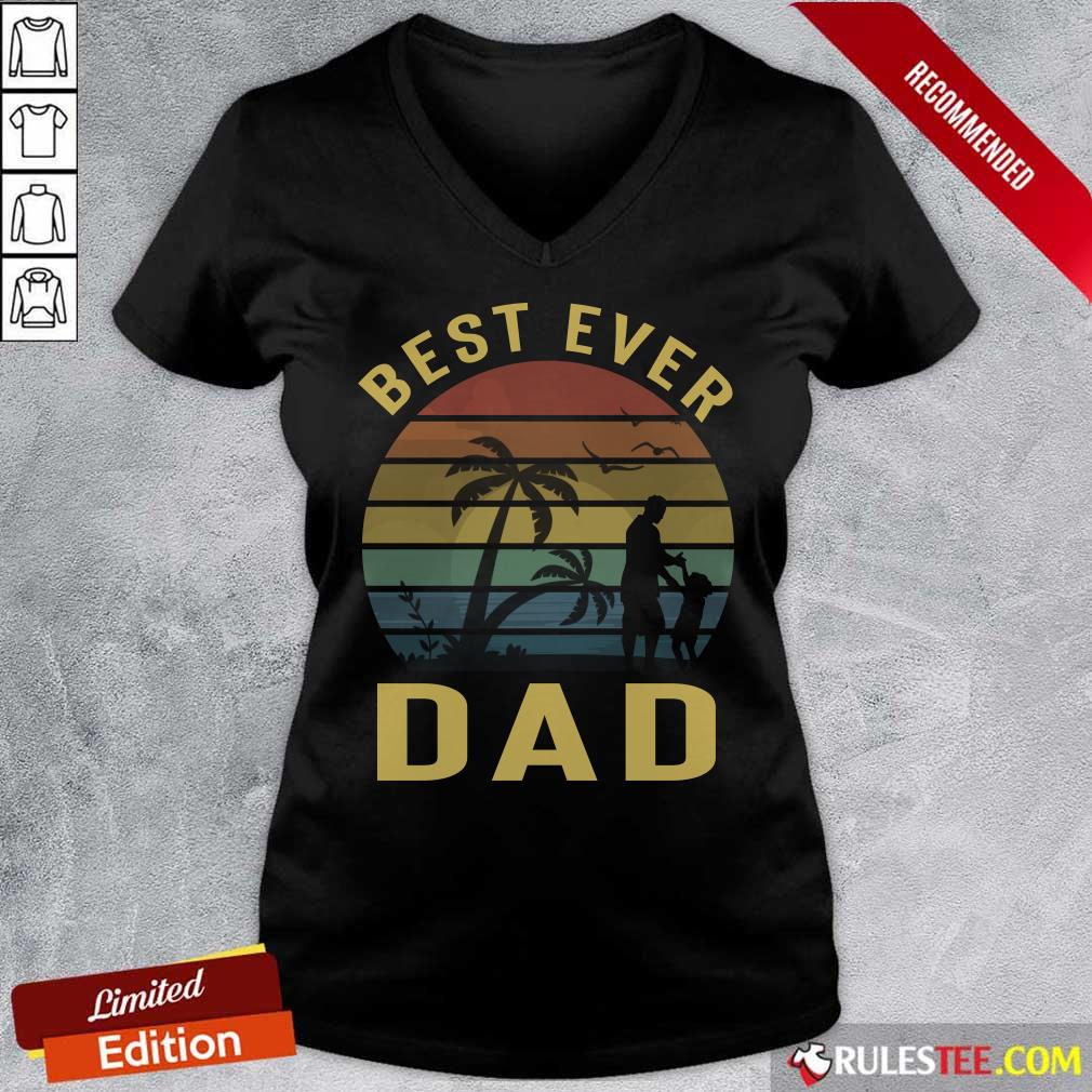 Best Ever Dad Vintage Shirt - Image 2