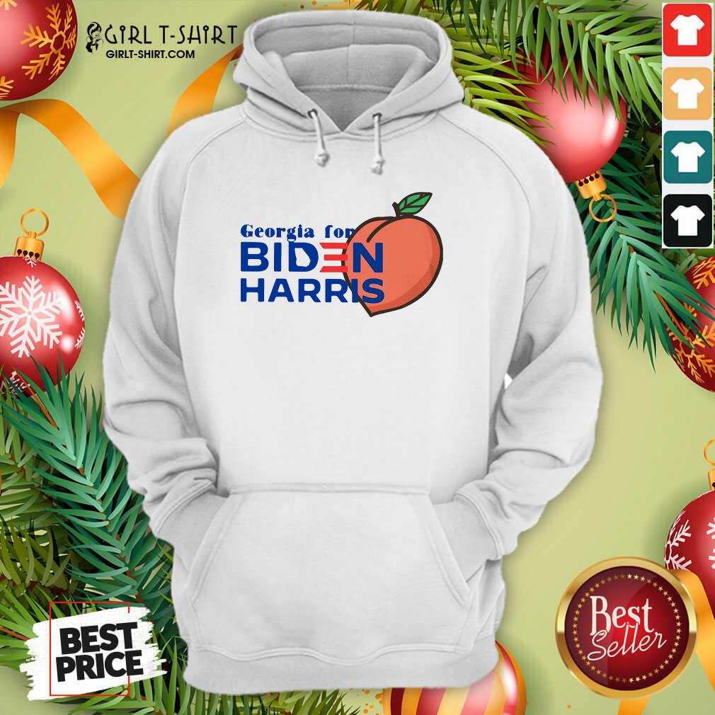 Best Georgia For Biden Harris Peach Shirt - Image 2