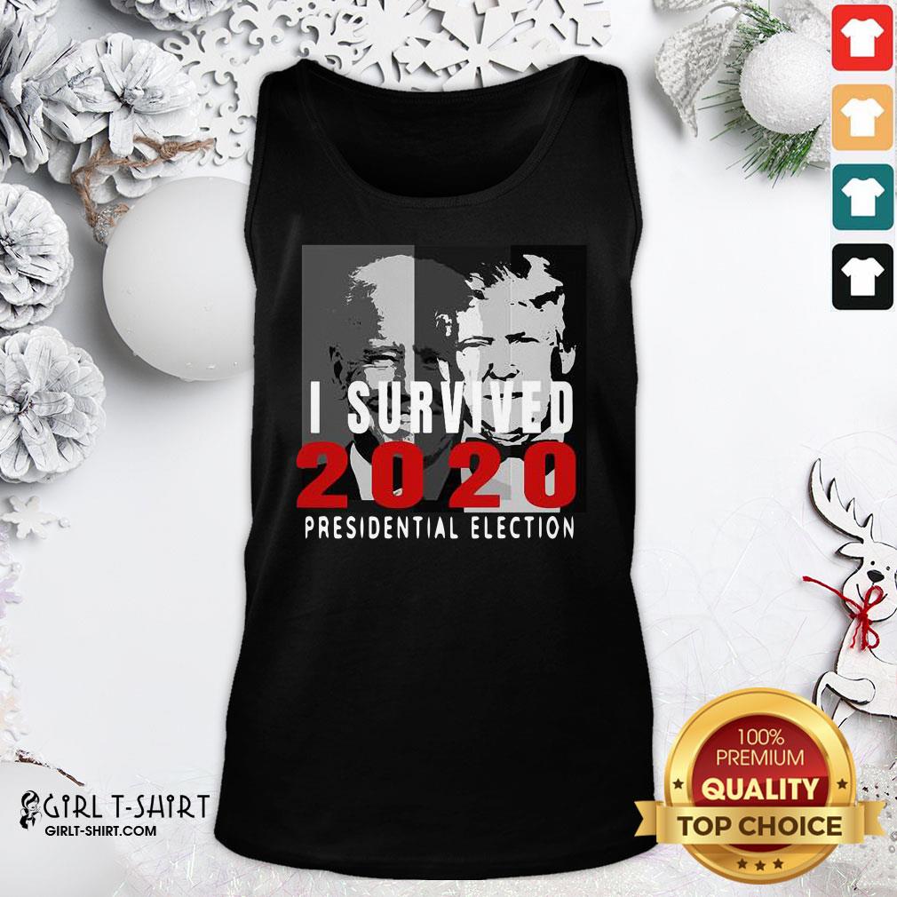 Best I Survived 2020 Presidential Election Biden Trump Shirt - Image 3