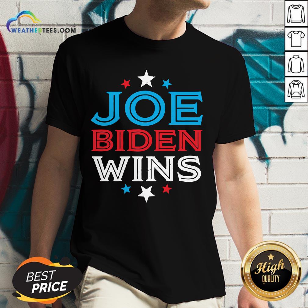 Best Joe Biden Wins President Victory 2020 Election White House Shirt - Image 2