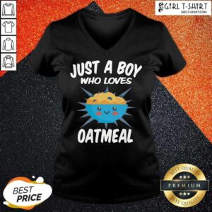 Alternative view of Best Just A Boy Who Loves Oatmeal Shirt