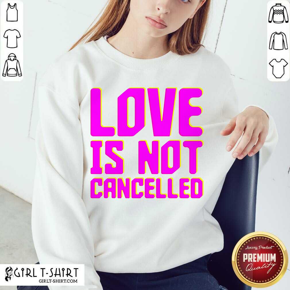 Best Lisa Power love Is Not Cancelled Shirt - Image 4