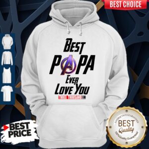 Alternative view of Best Papa Ever Love You Three Thousand I Do Shirt