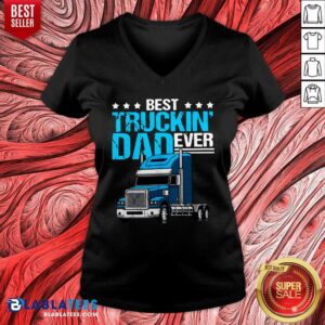Alternative view of Best Truckin' Dad Ever Shirt