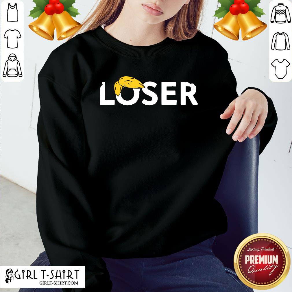 Best Trump Is A Loser Trump Lost Election President Biden Harris 2020 Shirt - Image 4