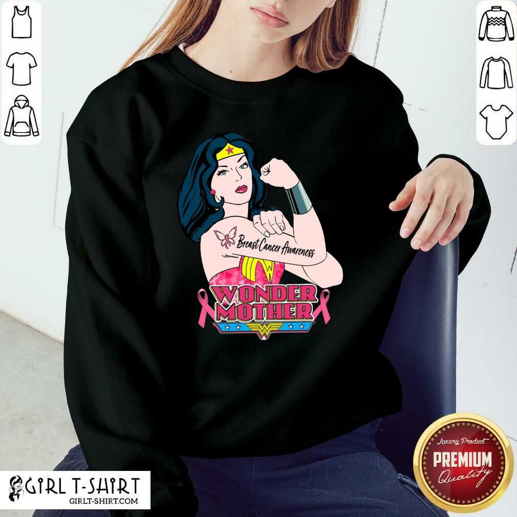 Best Wonder Mother Breast Cancer Awareness Shirt - Image 4
