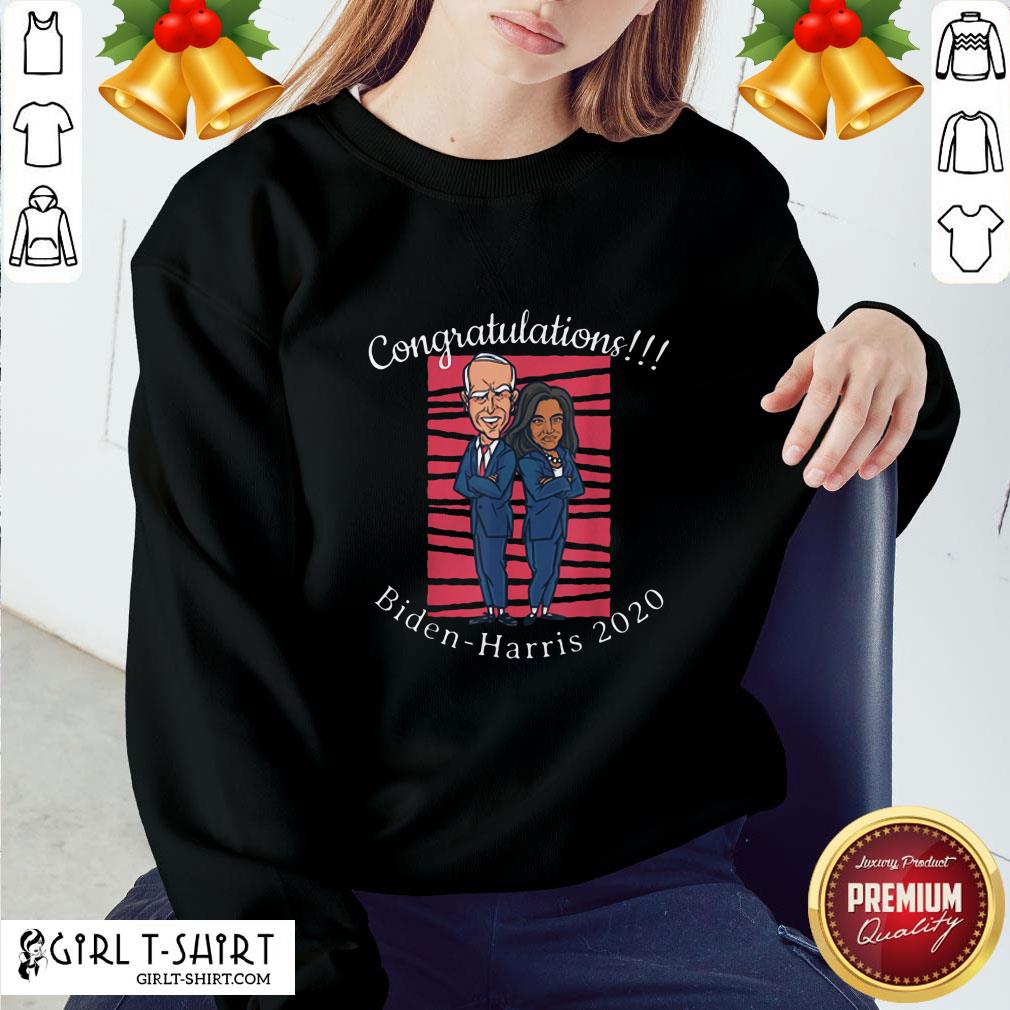 Better Congratulations President Joe Biden Harris 2020 Shirt - Image 4