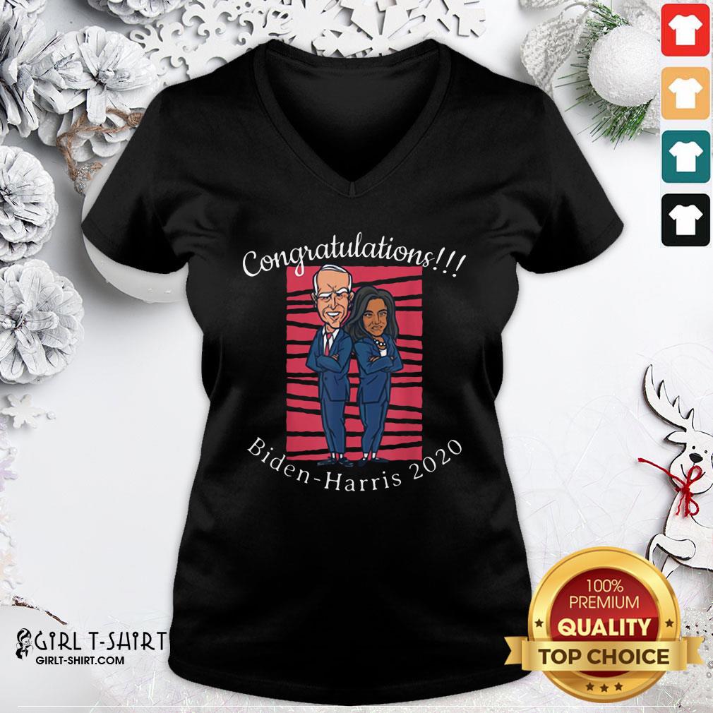 Better Congratulations President Joe Biden Harris 2020 Shirt - Image 2