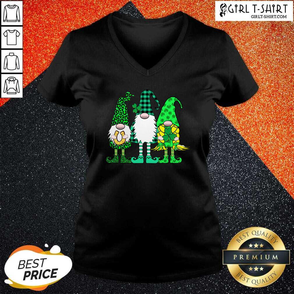 Better Three Gnomes Lucky St Patricks Day Shirt - Image 2