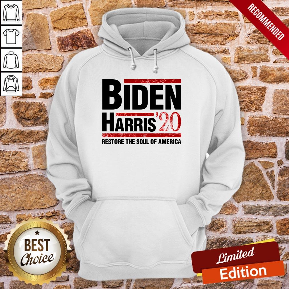 Biden Harris 2020 Restore The Soul Of America Fun Gift Shirt - Image 5