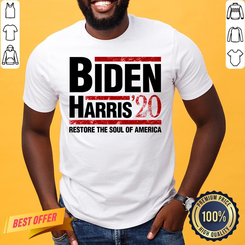Biden Harris 2020 Restore The Soul Of America Fun Gift Shirt