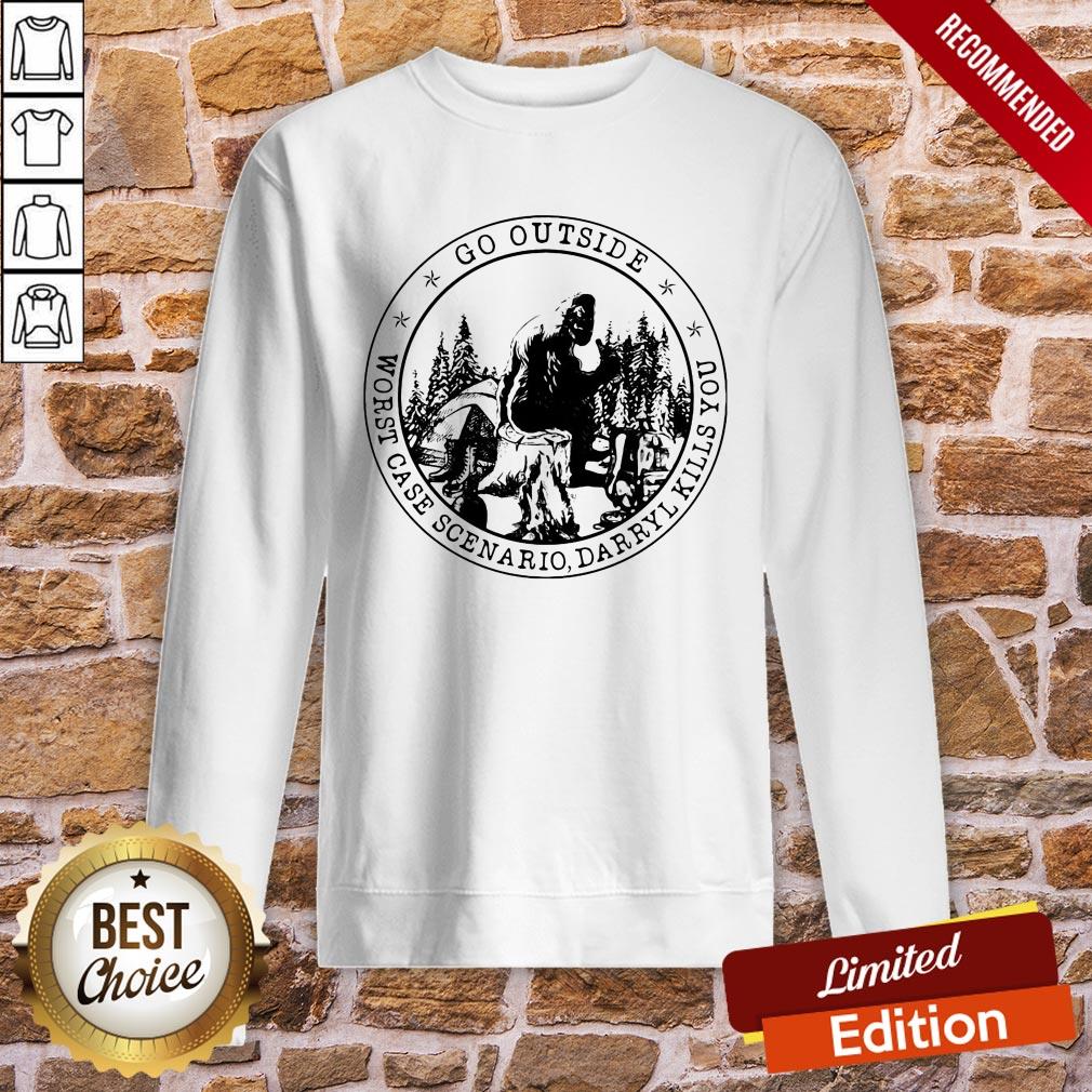 Bigfoot Go Worst Case Scenario Darryl Kill You Shirt - Image 4