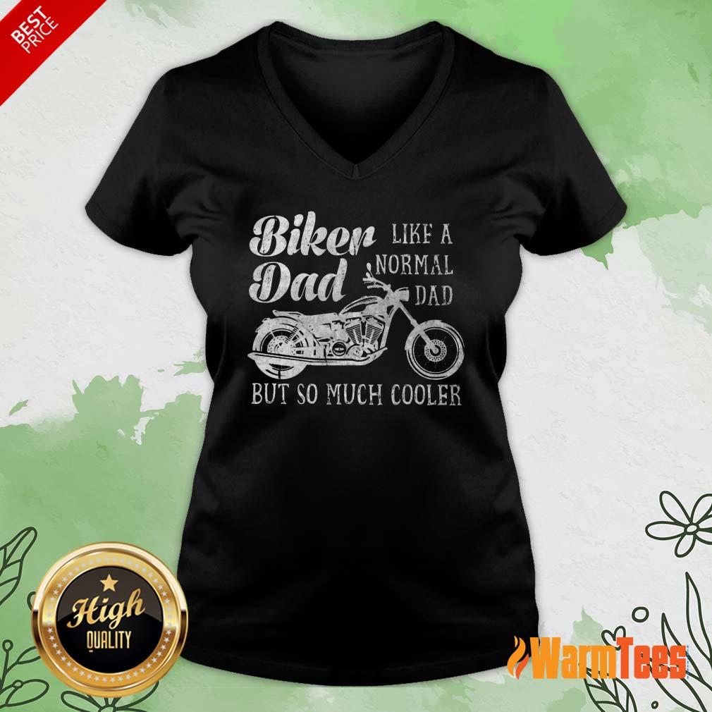 Biker Dad Like A Normal Dad Shirt - Image 5