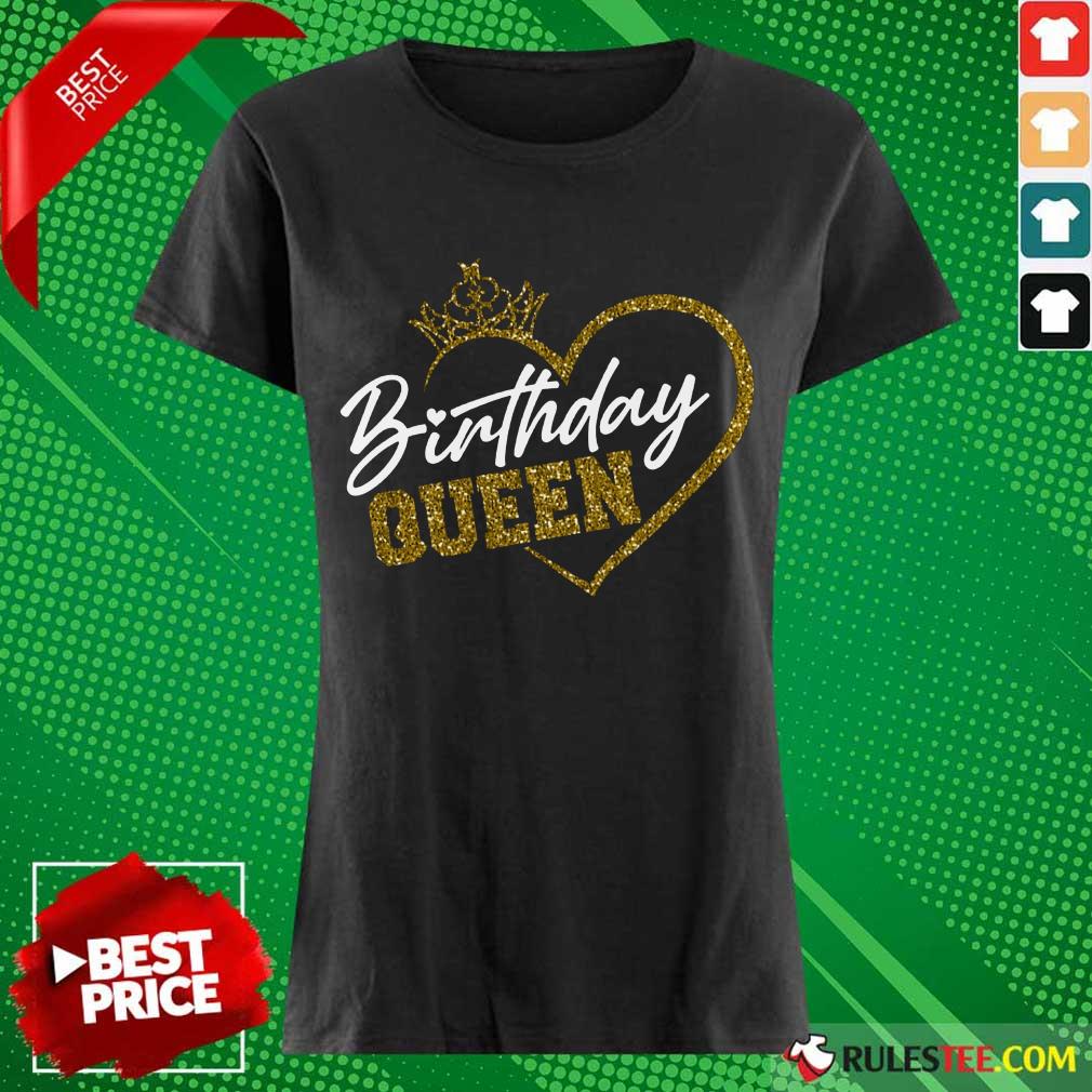 Birthday Queen Heart Shirt - Image 3