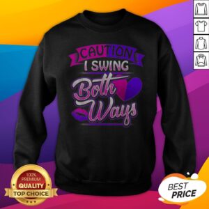 Alternative view of Bisexual Pride Bi LGBT I Swing Both Ways LGBTQ Shirt