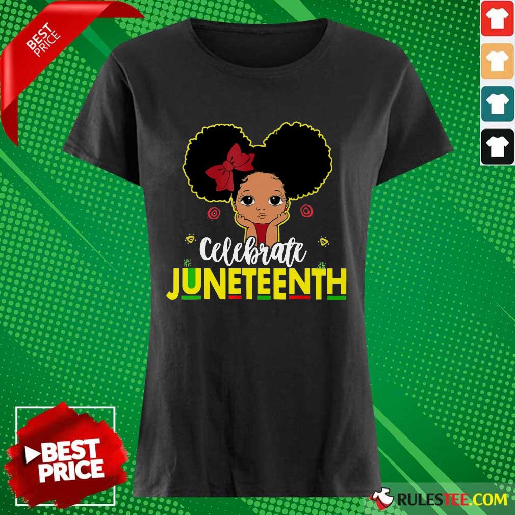 Black Girl Kids Juneteenth Shirt - Image 3