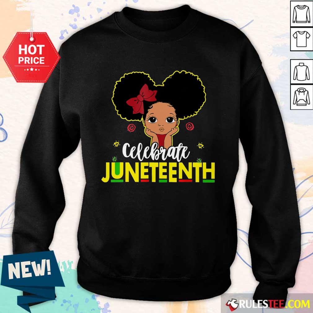 Black Girl Kids Juneteenth Shirt - Image 5