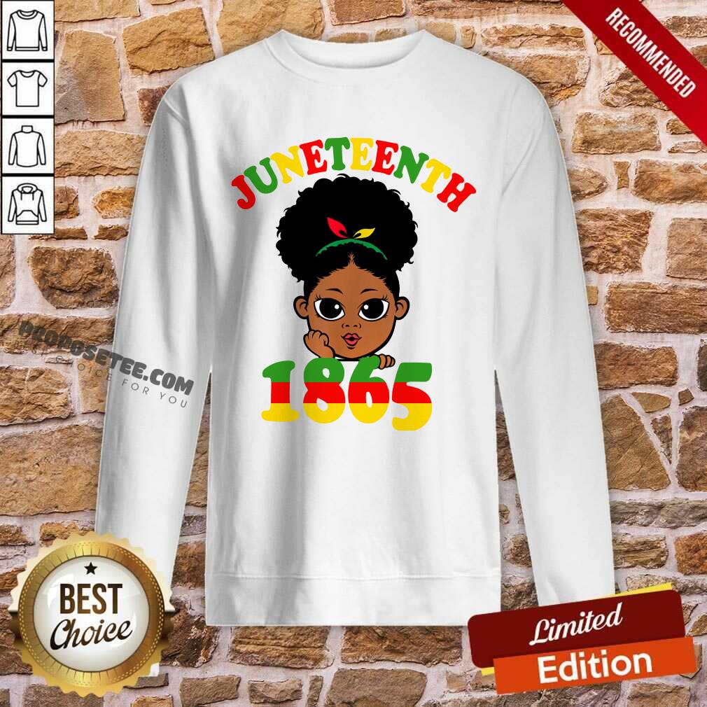 Black Kids Juneteenth 1865 Shirt - Image 5
