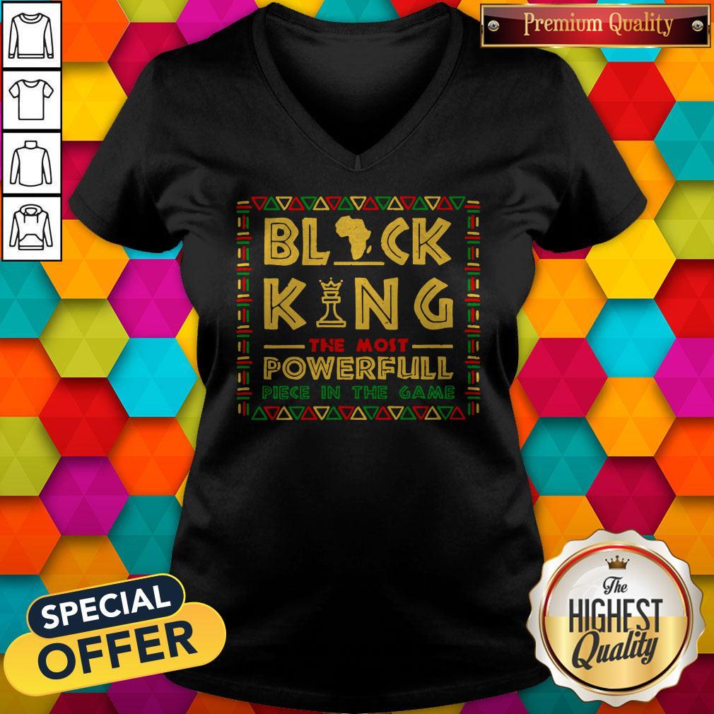 Black King The Most Powerful Piece In The Game Shirt - Image 2