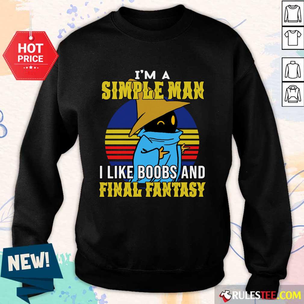 Black Mage I’m A Simple Man Shirt - Image 5