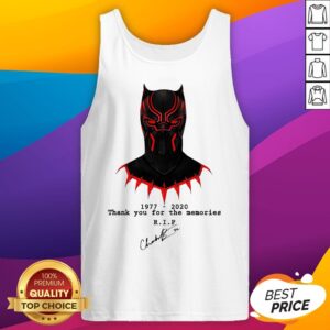 Alternative view of Black Panther Thank You For The Memories Signature Shirt