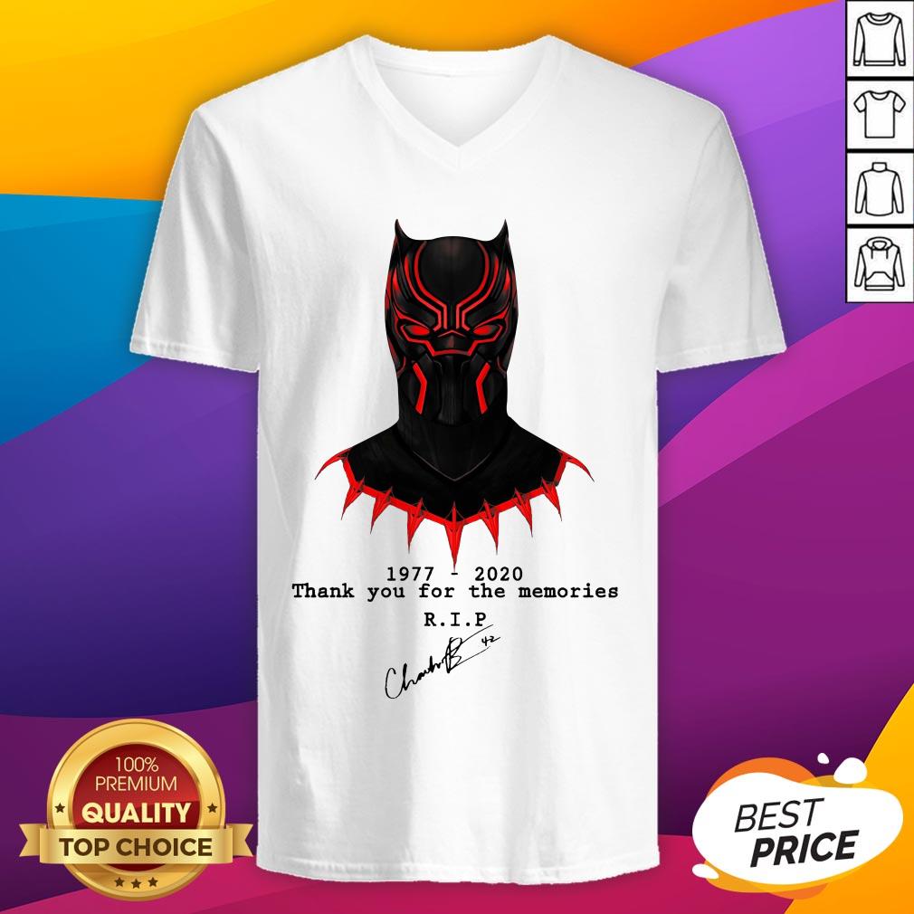 Black Panther Thank You For The Memories Signature Shirt - Image 5