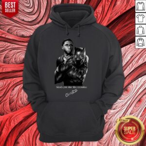 Alternative view of Black Panther's Chadwick Boseman Shirt