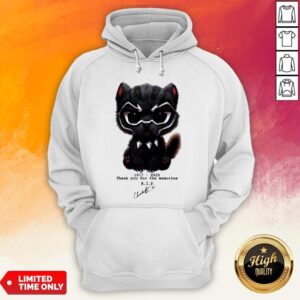 Alternative view of Black Pather Chadwick Boseman Star At 43 Shirt