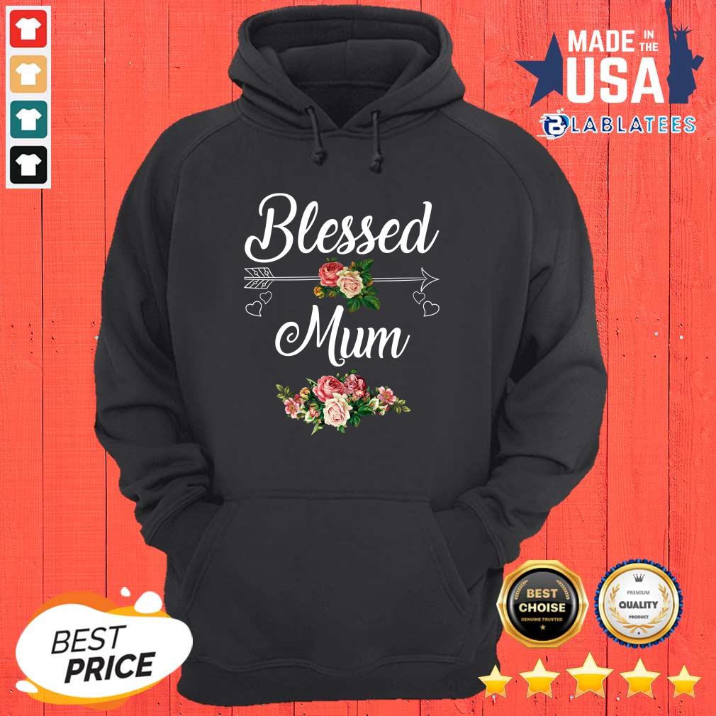Blessed Mum Flower Mother Day Shirt - Image 5